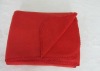 2011hot sell 100%polyester plain dyed polar fleece Blanket