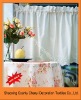 2011new 100% Polyester kitchen curtain