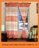 2011new 100%Polyester printed curtain
