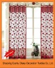 2011new 100%polyetser yarn dyed string fringe curtains