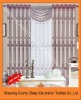 2011new Hot sale 100%polyester blackout fabric curtain