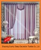 2011new Hot sale 100%polyester blackout fabric curtains