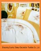 2011new Polyester cotton embroidery bedding set