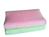 2011new design colorful velvet memory foam pillow
