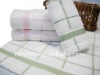 2012 100% bamboo square check towel(manufacturer)