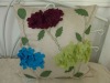 2012 3D embroidery flower cushion covers