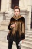 2012 Demark mink fur coat for lady(2019 Golden)