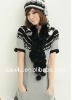 2012 Fashion real rabbit fur scarf