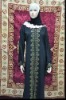 2012 Fashionable Muslim women dress/Black abaya SFY-106