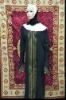 2012 Fashionable Muslim women dress/Black abaya SFY116