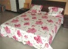 2012 Hot sale Satin fabric & craft flower,comforter quilt