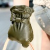 2012 Ladies Lambskin leather glove Christmas Gift(L114NC)