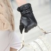 2012 Ladies Lambskin leather glove Christmas Gift(L114NC)