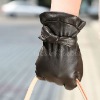 2012 Ladies Lambskin leather glove Christmas Gift(L114NC)