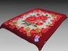 2012 M099 Red Coffee raschel blanket