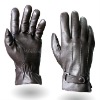 2012 Men's sheepskin driving leather glove Brown (M021PC)