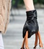 2012 New Leather Gloves for Ladies BLACK(L074NC)