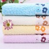 2012 New Style Bamboo Fiber Face Towel