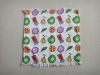 2012 New Year products Velour printed square towel with two sides