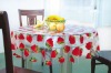 2012 TRANSPARENT PVC PRINTED TABLE CLOTH