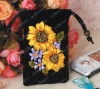 2012 christmas gift embroidery mini purse