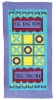 2012 fashion Tic Tac Toe game towel/game beach towel