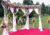 2012 fashion flashing organza roll for wedding curtain decoration