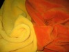 2012 hot sale! 100% polyester super soft solid color/printed dyed flannel blankets