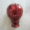 2012 hot sale cherry plastic curtain finial