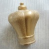 2012 hot sale golden plastic curtain finial