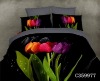 2012 new design 100%cotton reactive placement printing bedding sets