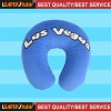 2012 new design Fashional  and Hot selling embroidered U pillow