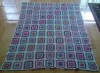 2012 new design blanket of hand-crocheted throw