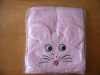 2012 new design cotton bathrobe with embroidered suit for baby