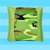 2012 new design fashional stuffed bed cushion