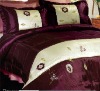 2012 new design of embroidery bedding set