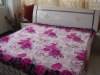 2012 new flower design flannel blankets