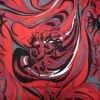 2012 newest print lycra swimwear fabric