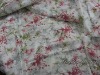 2012 popular printed fabric,30/70 or 20/80 silk cotton satin printed,12m/m abstract pattern