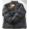 2012new style wadded black jacket very warm