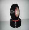 20D black fine denier spandex yarn for knitting and weaving