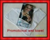20gram,promotional wet towel with good quality