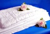 21/2S cotton white jacquard bath mat