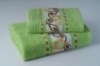 21S Jacquard embroidery towel