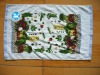 21S Reactive Printed velour tea towel .kitchen towel