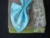 21S SOLID COLOUR JACQUARD BATH TOWEL