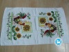 21S Sewed Velour printed tea towel