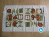 21S Sewed Velour printed tea towel