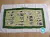 21S Sewed Velour printed tea towel,kitchen towel, washing towel
