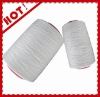 21s/1 raw white polyester single yarn for knitting